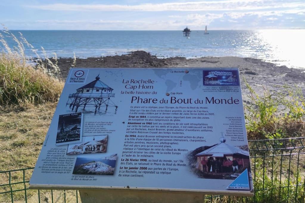 Joli Studio Pres De La Mer Avec Exterieur La Rochelle  Exterior photo